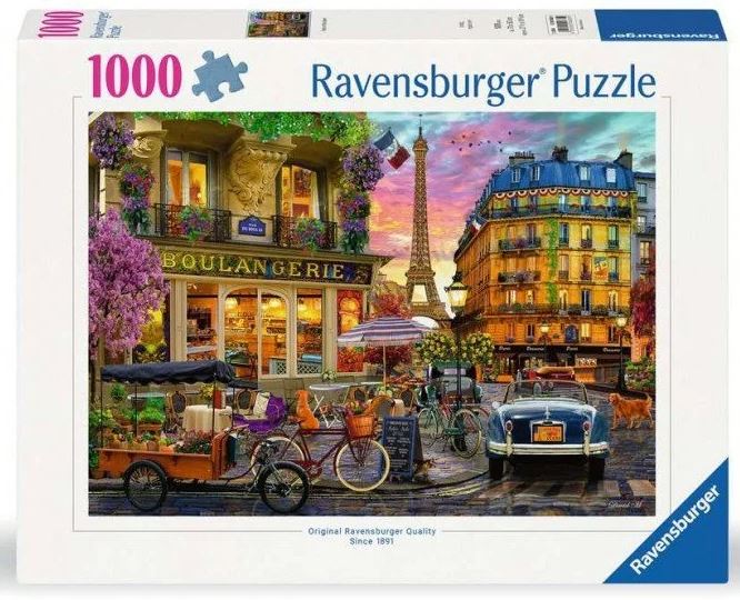 Ravensburger - Paris at Dawn, 1000 pces - 1000 PIÈCES - RAVENSBURGER