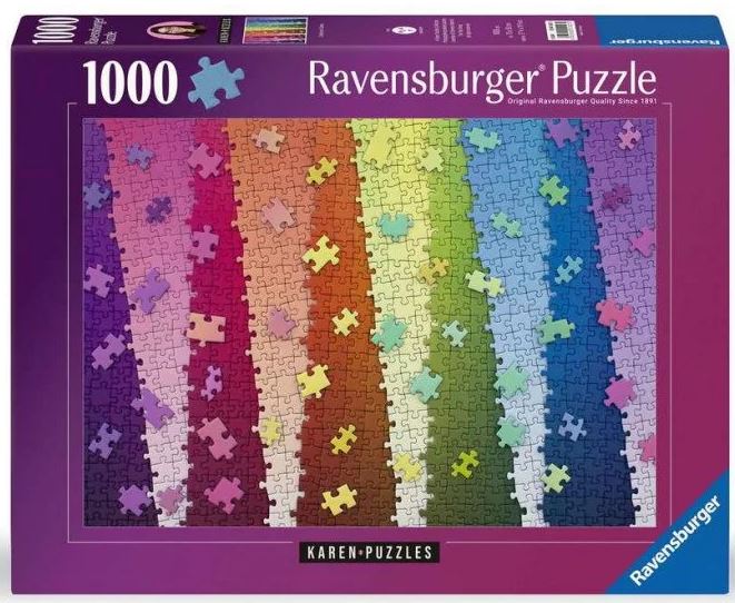 Ravensburger - Couleurs Karen, 1000 pces - 1000 PIÈCES - RAVENSBURGER