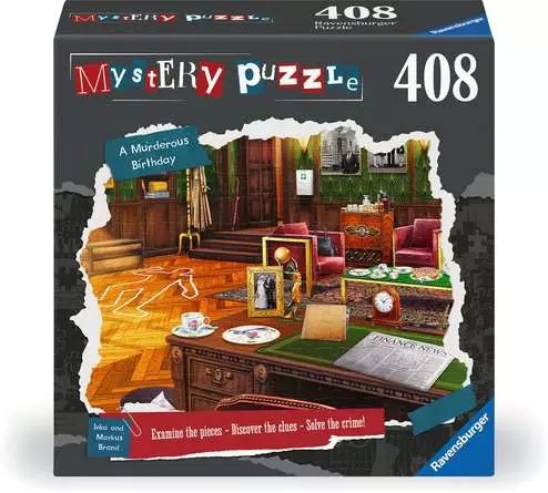 Ravensburger - a Murderous Birthday 408p - 999 PIECES ET MOINS - RAVENSBURGER