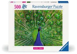 Ravensburger - Paon, 500 - 999 PIECES ET MOINS - RAVENSBURGER