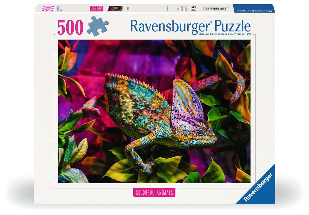 Ravensburger - Caméleon, 500 pieces - 999 PIECES ET MOINS - RAVENSBURGER