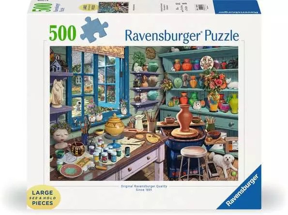 Ravensburger - pottery studio sanc,500Xl - 500 PIÈCES XL - RAVENSBURGER