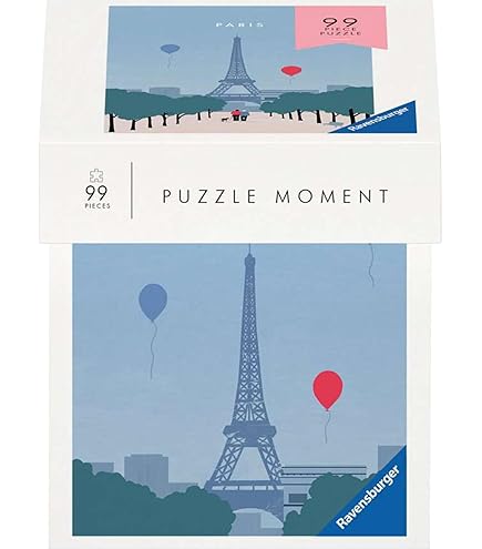 Ravensburger - Puzzle Moment, Paris, 99 - 999 PIECES ET MOINS - RAVENSBURGER