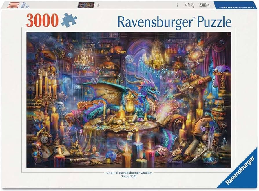 Ravensburger - Bibliothèque Savoir, 3000 - 2000 PIÈCES ET PLUS - RAVENSBURGER