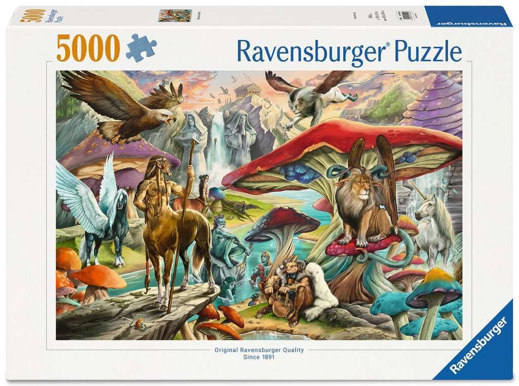 Ravensburger - Secrets de la forêt, 5000 - 2000 PIÈCES ET PLUS - RAVENSBURGER