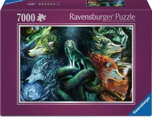 Ravensburger - Loups, 7000 pcs - 2000 PIÈCES ET PLUS - RAVENSBURGER