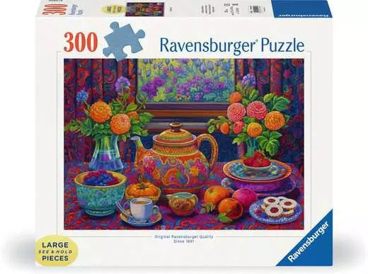 Ravensburger - L'heure du Thé, 300XL - 300 PIÈCES XL - RAVENSBURGER