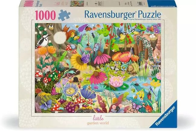 Ravensburger-Little Garden World 1000pce - 1000 PIÈCES - RAVENSBURGER