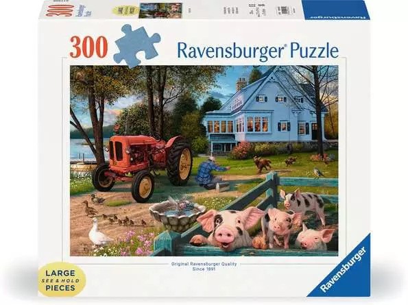 Ravensburger- Country Life 300 XL pce - 300 PIÈCES XL - RAVENSBURGER