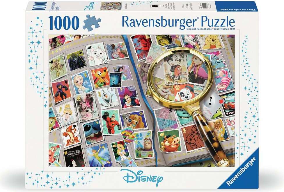 Ravensburger - Collection de timbres Dis - 1000 PIÈCES - RAVENSBURGER