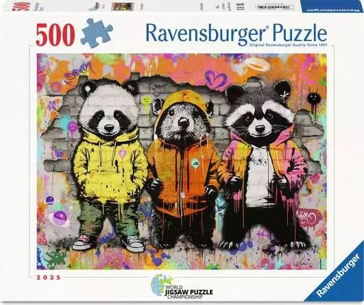 Ravensburger - Amis a fourrure, 500 pces - 500 PIÈCES - RAVENSBURGER
