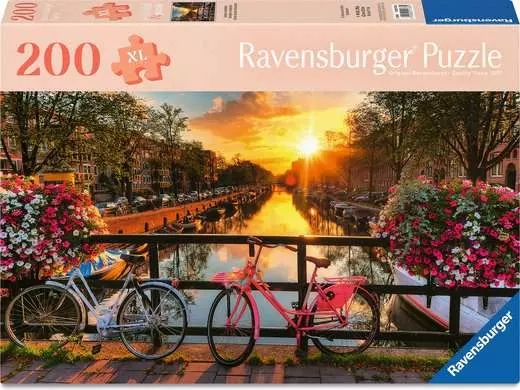 Ravensburger - Sunset in Amsterdam 200 - 999 PIECES ET MOINS - RAVENSBURGER