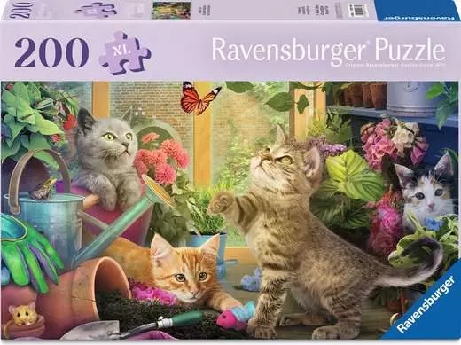 Ravensburger - Cheeky Cats 200 Pc - 999 PIECES ET MOINS - RAVENSBURGER