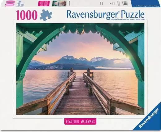 Ravensburger - Passerelle lac Annecy - 1000 PIÈCES - RAVENSBURGER