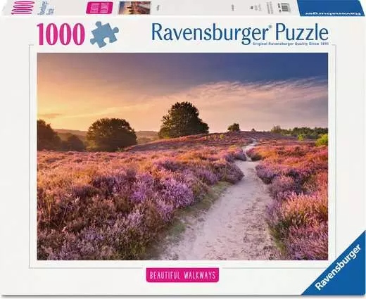 Ravensburger - Voie rose, 1000 - 1000 PIÈCES - RAVENSBURGER