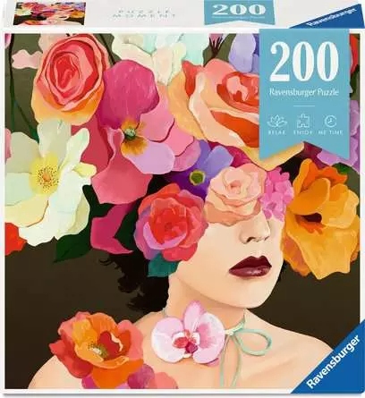 Ravensburger - Moment femme-fleur 1, 200 - 200 PIÈCES - RAVENSBURGER