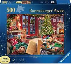 Ravensburger - Cozy Christmas, 500xl - 999 PIECES ET MOINS - RAVENSBURGER