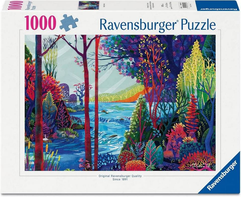 Ravensburger - Forêt indigo, 1000 pièces - 1000 PIÈCES - RAVENSBURGER