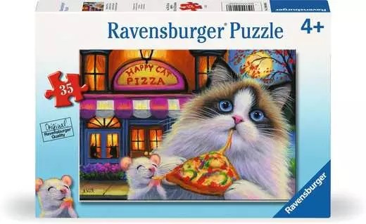 Ravensburger - La pizzeria du chat 35pcs - 35 PIÈCES - RAVENSBURGER