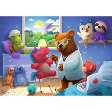 Ravensburger - L'hopital des peluches, - 35 PIÈCES - RAVENSBURGER