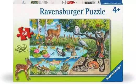 Ravensburger - animals above below 60pce - 60 PIÈCES - RAVENSBURGER