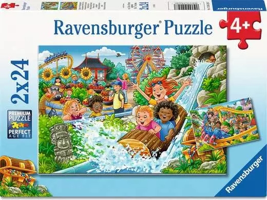 Ravensburger - Amusement Park, 2x24 Pces - 24 PIÈCES - RAVENSBURGER