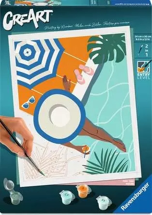 CreArt - Pool Time fr/en - DESSIN & COLORIAGE - RAVENSBURGER