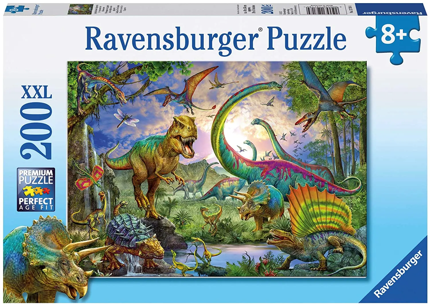 Ravensburger-le royaume des dinosore - 200 PIÈCES XXL - RAVENSBURGER