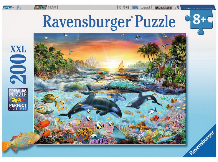 CASSE-TETE 200 LE PARADIS DES ORQUES - 200 PIÈCES XXL - RAVENSBURGER