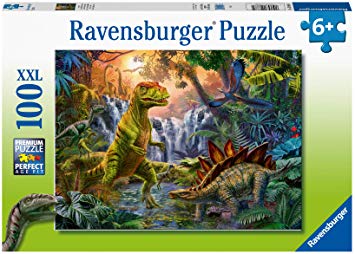 Ravensburger - Oasis des dinosaures, 100 - CASSE-TÊTE ENFANTS - RAVENSBURGER
