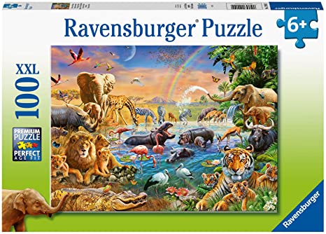 CASSE-TETE 100 PAYSAGES SAUVAGES - 1000 PIÈCES - RAVENSBURGER