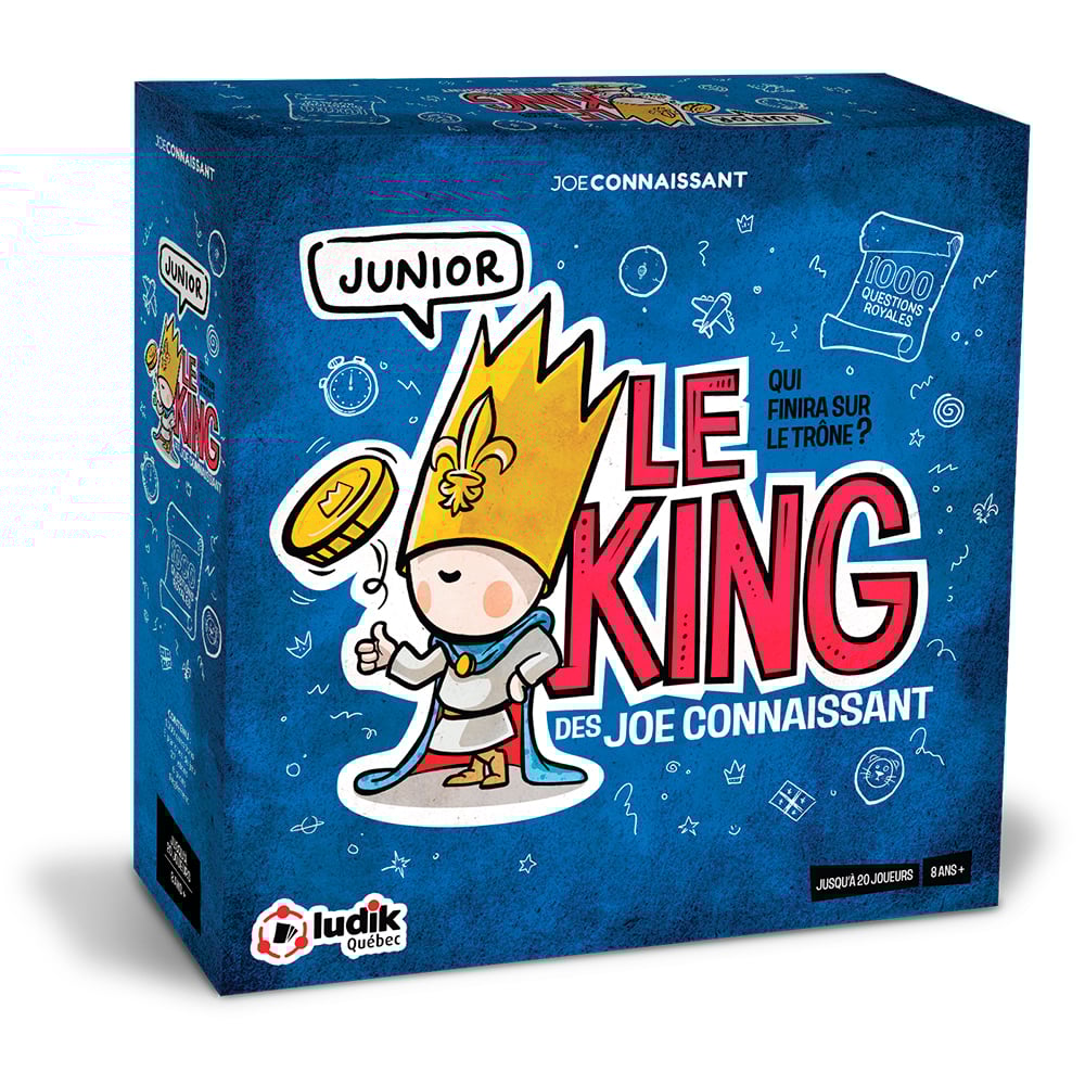 King des Joe Connaissant Junior - JEUX DE SOCIÉTÉ ET FAMILLE - LUDIK QUEBEC