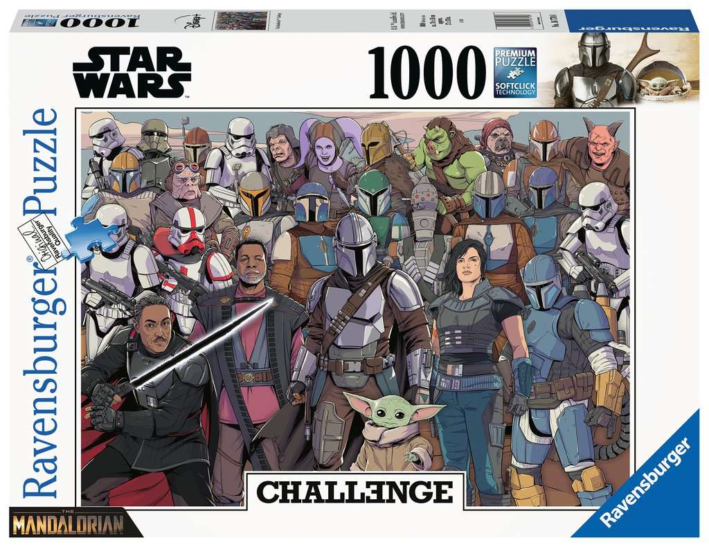 RAVENSBURGER 1000 MANDALORIAN CHALLENGE - 1000 PIÈCES - RAVENSBURGER