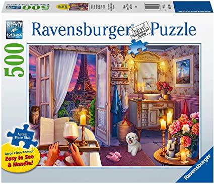 Ravensburger - Dans la baignoire, 500XL - 500 PIÈCES XL - RAVENSBURGER