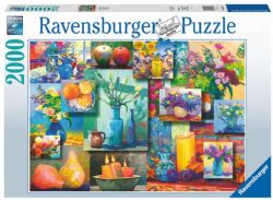 RAVENSBURGER 2000 JOLIE NATURES MORTES - 2000 PIÈCES ET PLUS - RAVENSBURGER