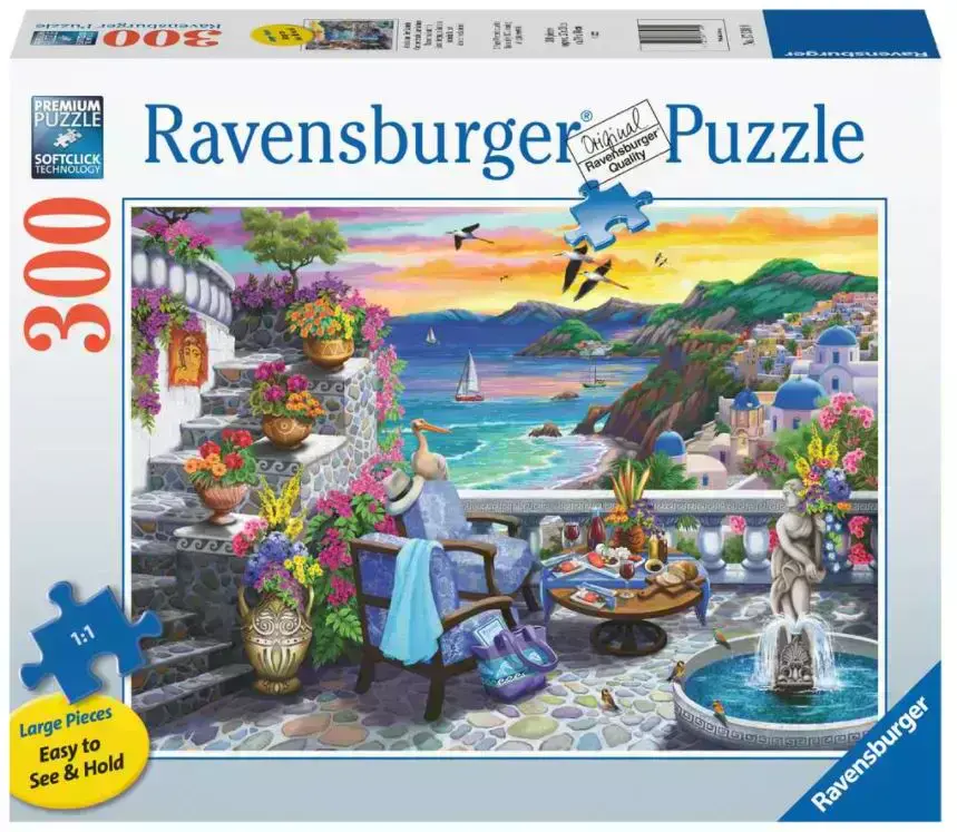 Ravensburger - Coucher de soleil, 300XL - 300 PIÈCES XL - RAVENSBURGER