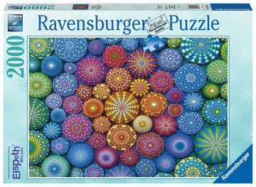 RAVENSBURGER 2000 MANDALAS ARC-EN-CIEL - 2000 PIÈCES ET PLUS - RAVENSBURGER