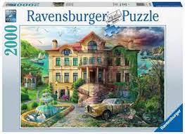 RAVENSBURGER 2000 MANOIR AU FIL DU TEMPS - 2000 PIÈCES ET PLUS - RAVENSBURGER