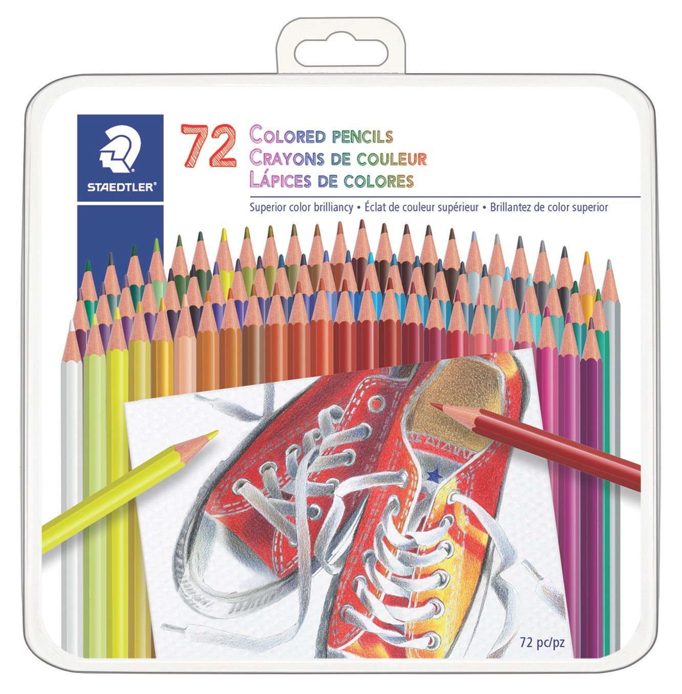 CRAYON COULEUR BTE 72 - INSTRUMENTS D'ECRITURE - MICROSOFT
