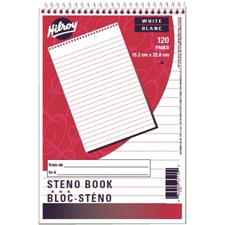 BLOC STENO LIGNE 120P - PAPETERIE - MICROSOFT