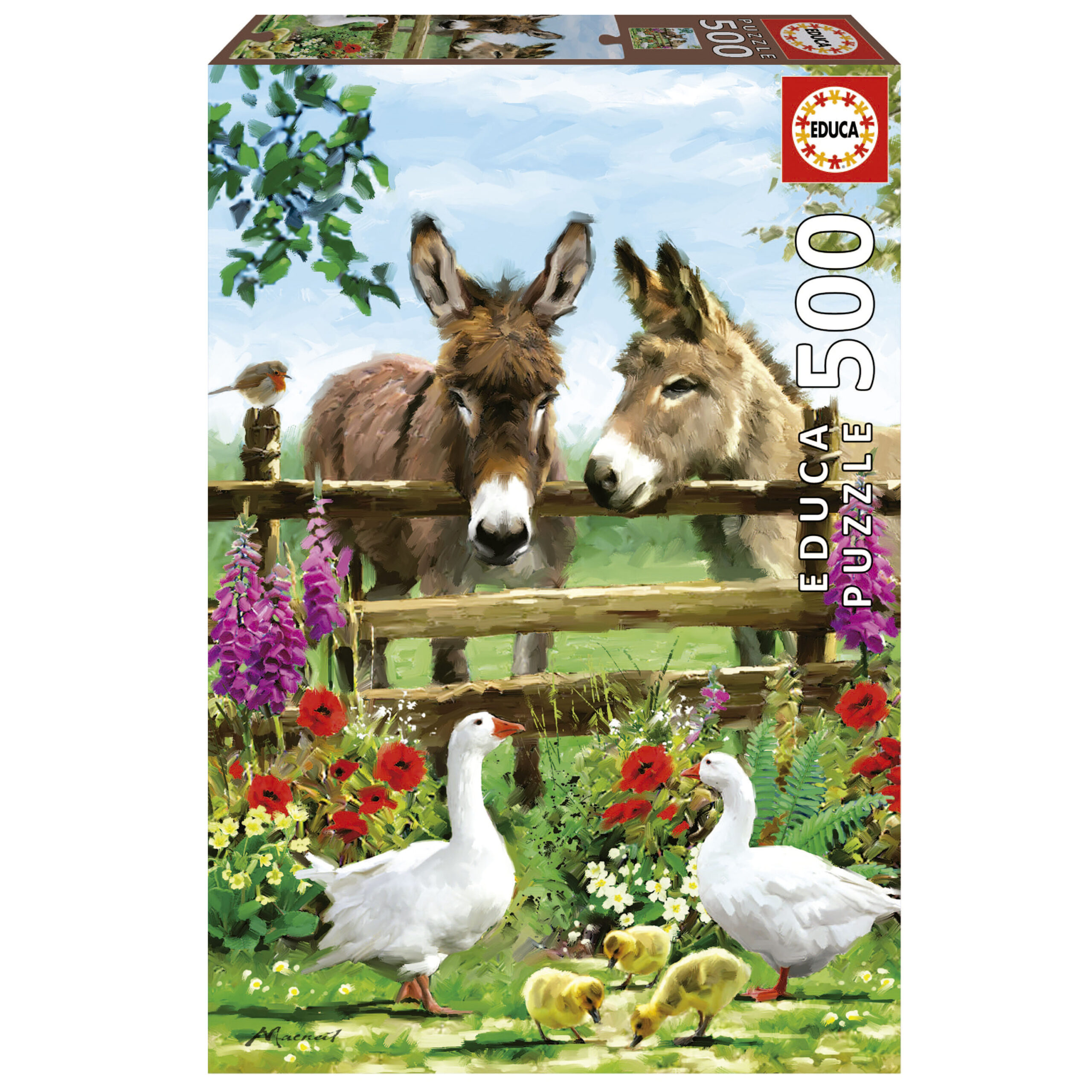 EDUCA - ANES, 500 Pieces - 999 PIECES ET MOINS - educa