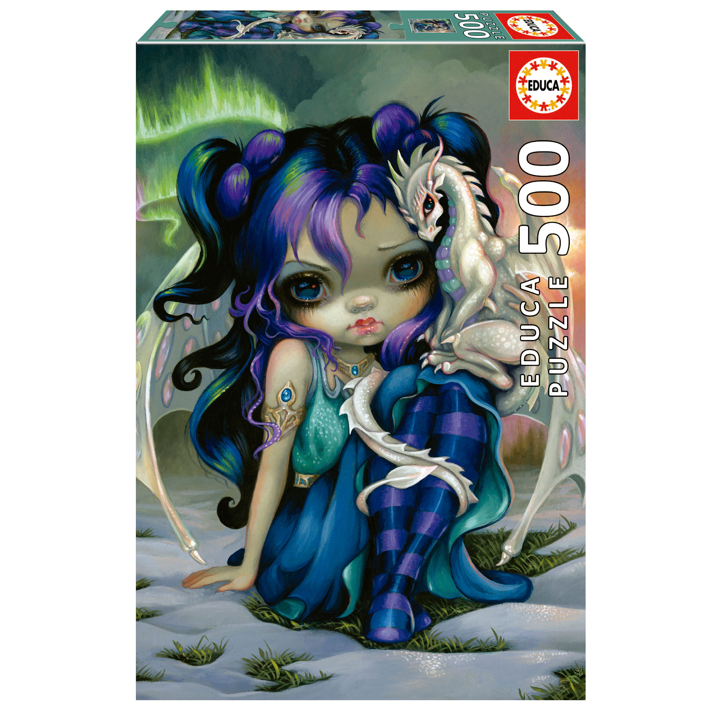 EDUCA - FEE DU DRAGON, 500 Pieces - 999 PIECES ET MOINS - educa