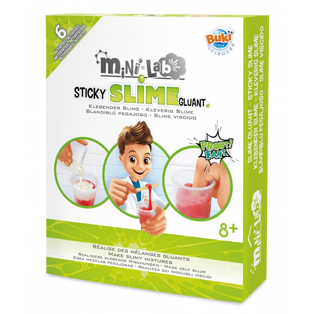 Buki France Mini Lab - Slime - JEUX DE SCIENCE - Buki France