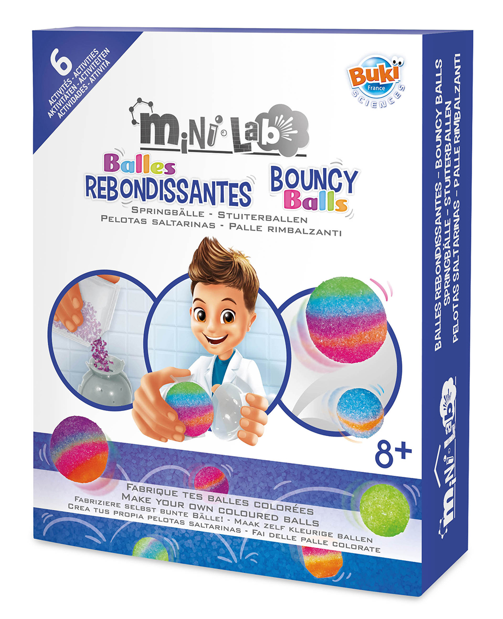 Buki France Mini Lab - Balles rebondissa - JEUX DE SCIENCE - Buki France