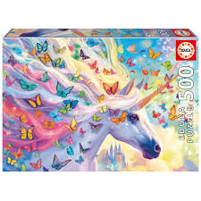 Educa - Licorne arc-en-ciel, 500 pcs - 500 PIÈCES - educa