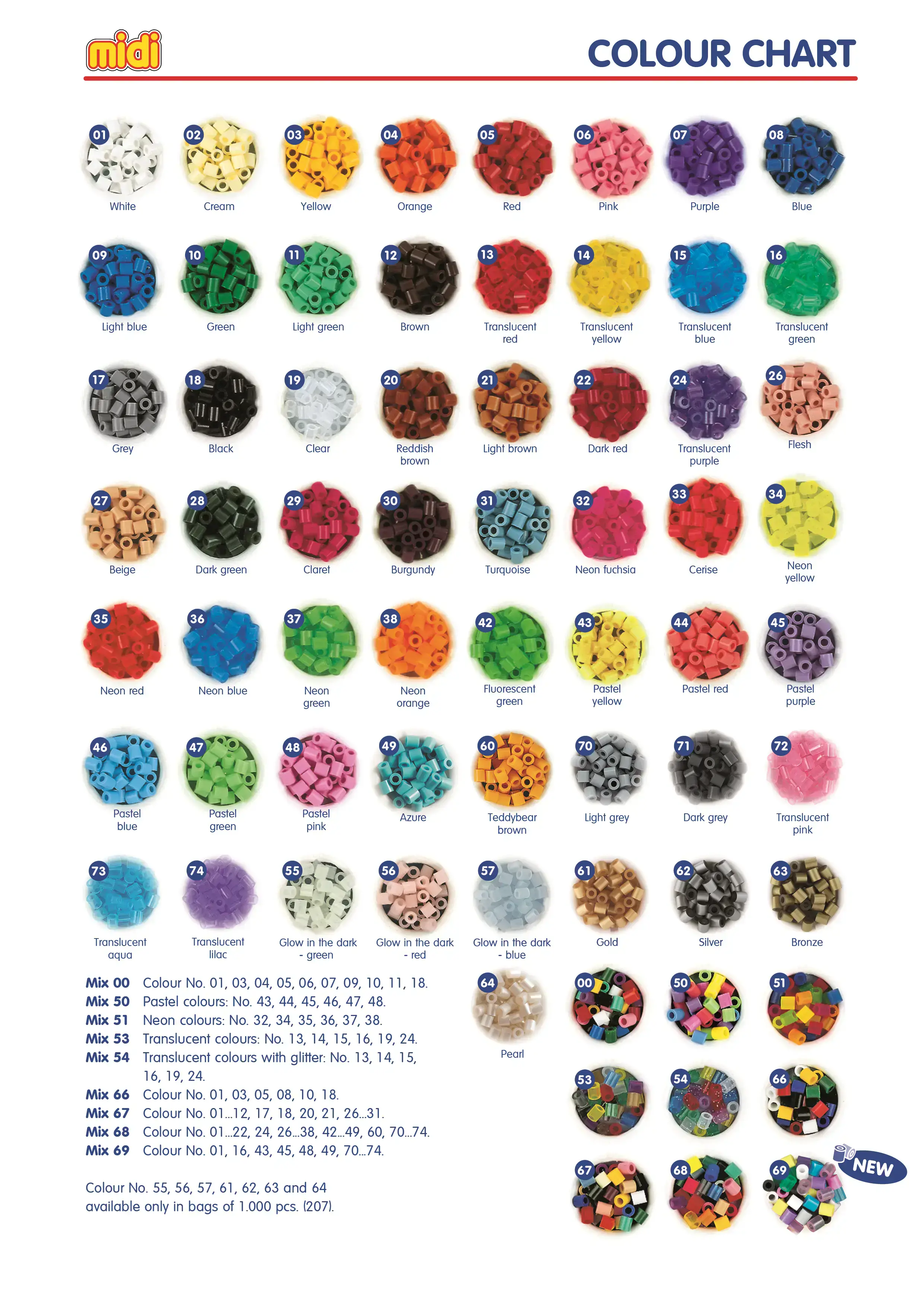 HAMA 1000 PERLES BLANC - PROJET DE BRICOLAGE - HAMA