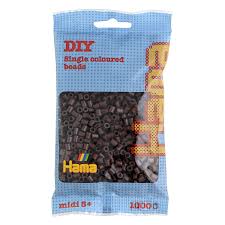 HAMA 1000 PERLES BRUN - MATÉRIEL & ACCESSOIRES - HAMA