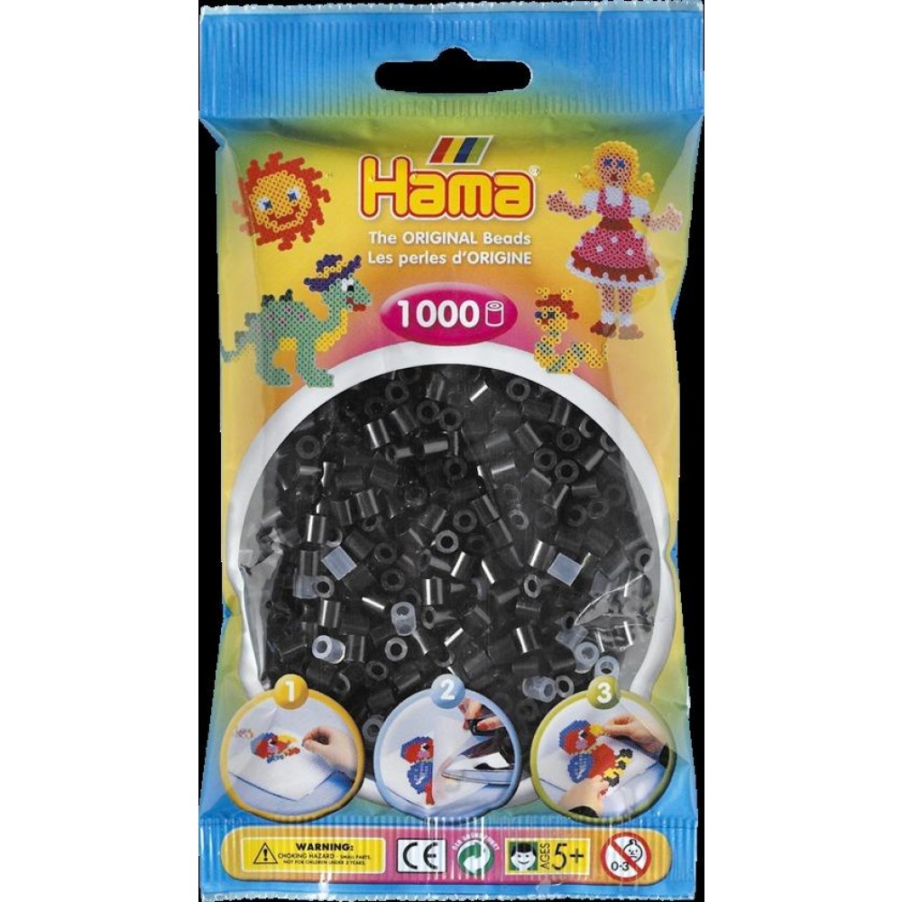 HAMA 1000 PERLES NOIR - PROJET DE BRICOLAGE - HAMA