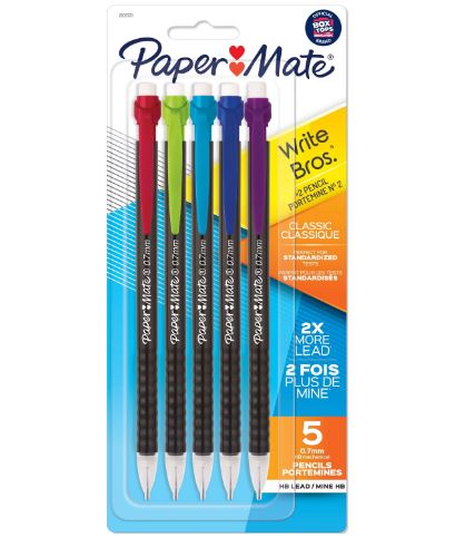 PORTEMINES WRITE BROS 0.7 PQT. DE 5 - INSTRUMENTS D'ECRITURE - MICROSOFT