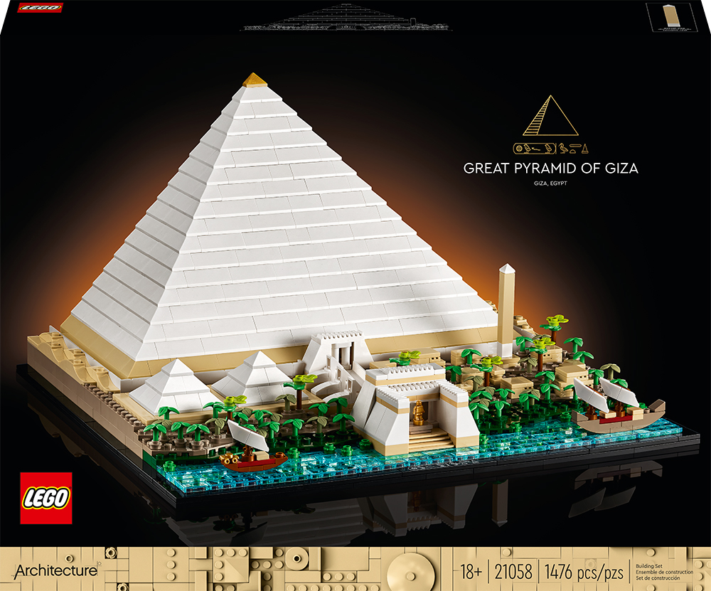 Architecture - Grande Pyramide de Gizeh - CONSTRUCTION - LEGO